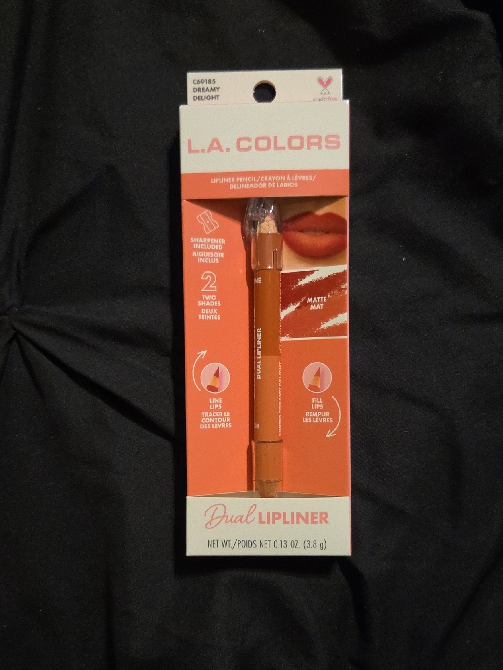 L.A. COLORS Dual Lipliner in Dreamy Delight Matte